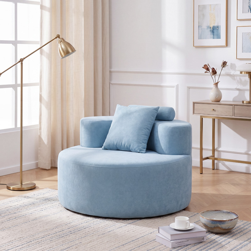 Chaise lounge extra ancho y profundo de 46 pulgadas